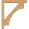 Ekena Millwork Westlake Craftsman Smooth Bracket w/ Offset Brace, Western Red Cedar, 5 1/2"W x 34"D x 38"H BKT0604X34X38WTL04SWR - alternate 2